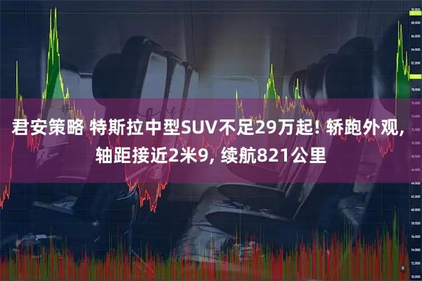 君安策略 特斯拉中型SUV不足29万起! 轿跑外观, 轴距接近2米9, 续航821公里